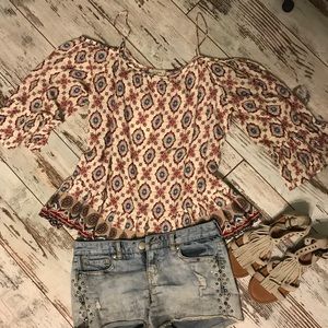 Cold Shoulder Top